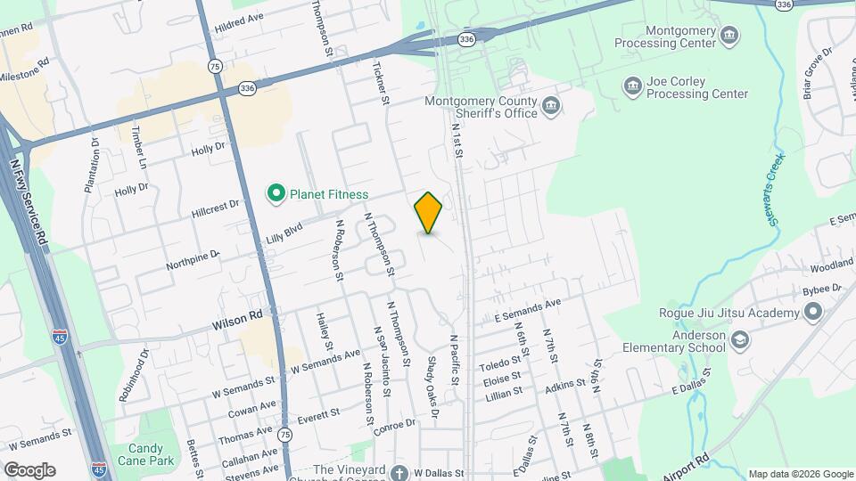 1815 Tickner St Map and Location Details