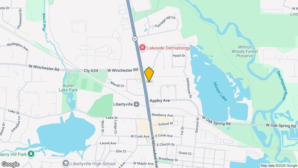 920 N Milwaukee Ave, Unit C Map and Location Details