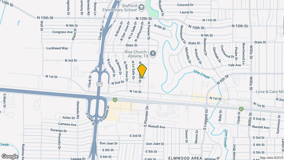 217 N Jefferson St Map and Location Details