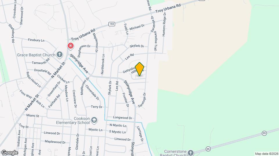 1219 Hilltop Dr, Unit 404 Mapa y Detalles de la Ubicación