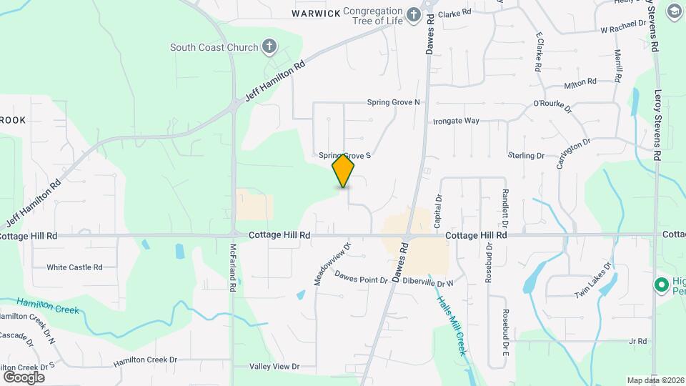 2346 Bobwhite Trail W Map and Location Details