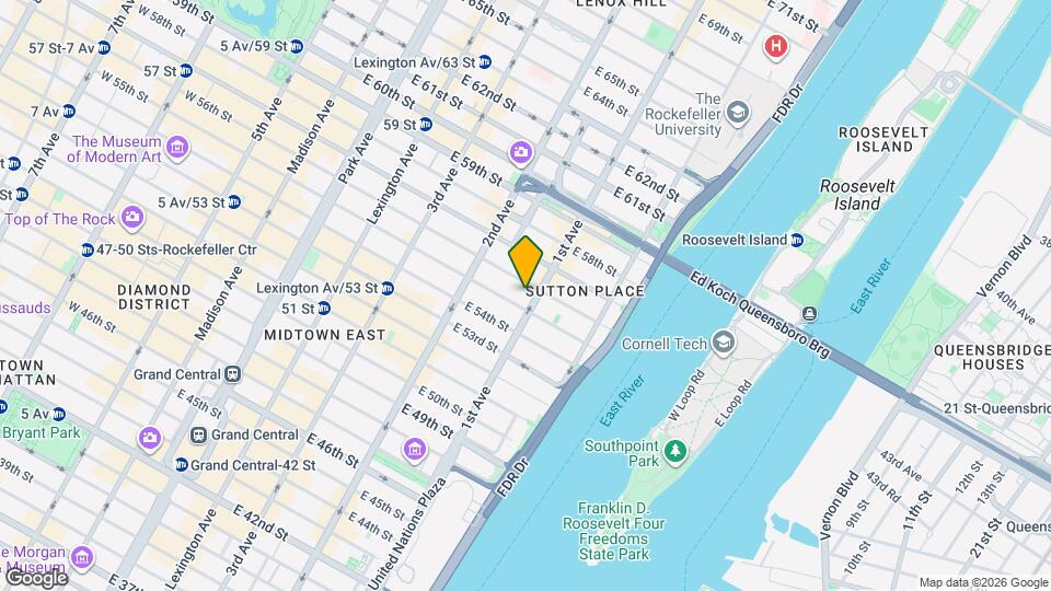 1011 1st Ave Mapa y Detalles de la Ubicación