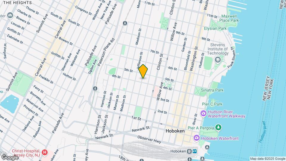 405 Adams St Mapa y Detalles de la Ubicación