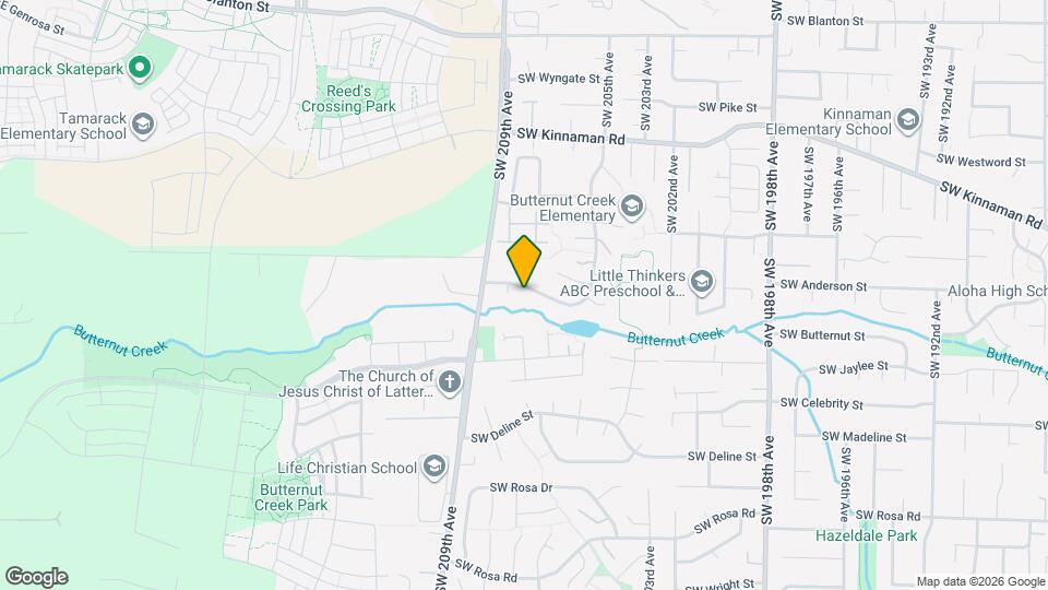 4716 SW Stoddard Dr Map and Location Details