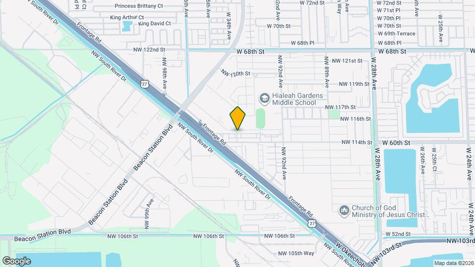 11475 NW 94th Pl Map and Location Details