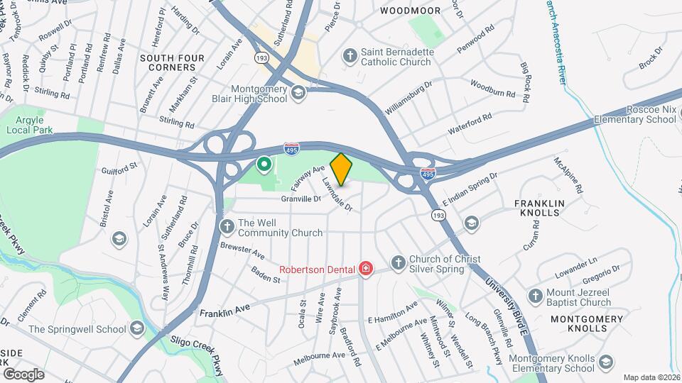 14 Granville Dr Map and Location Details