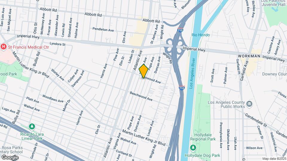 11111 Pope Ave Mapa y Detalles de la Ubicación