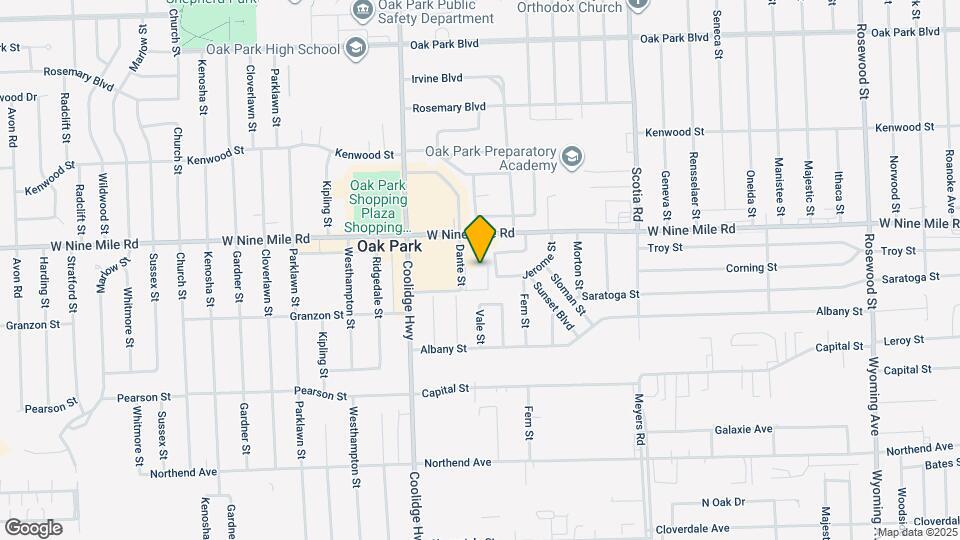 22148 Dante St Map and Location Details
