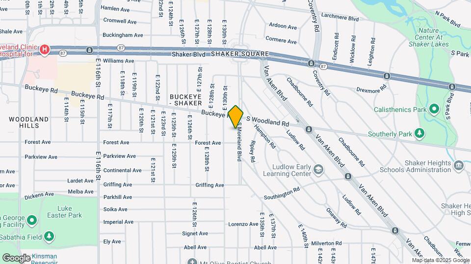 2932 S Moreland Blvd Map and Location Details