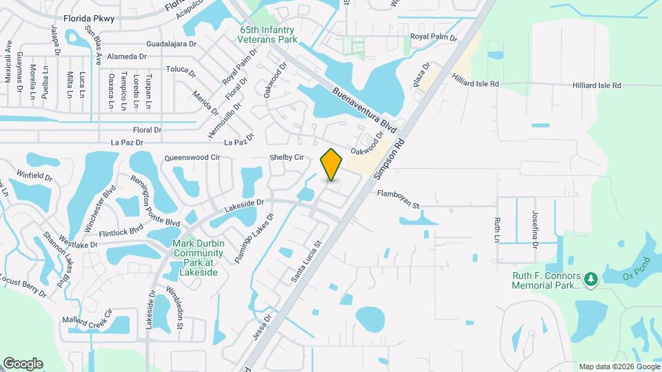 2417 Parsons Pond Cir Map and Location Details