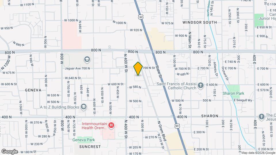 339 650 N, Unit Unit 1 Map and Location Details