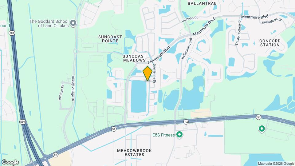 2837 Butterfly Landing Dr Mapa y Detalles de la Ubicación