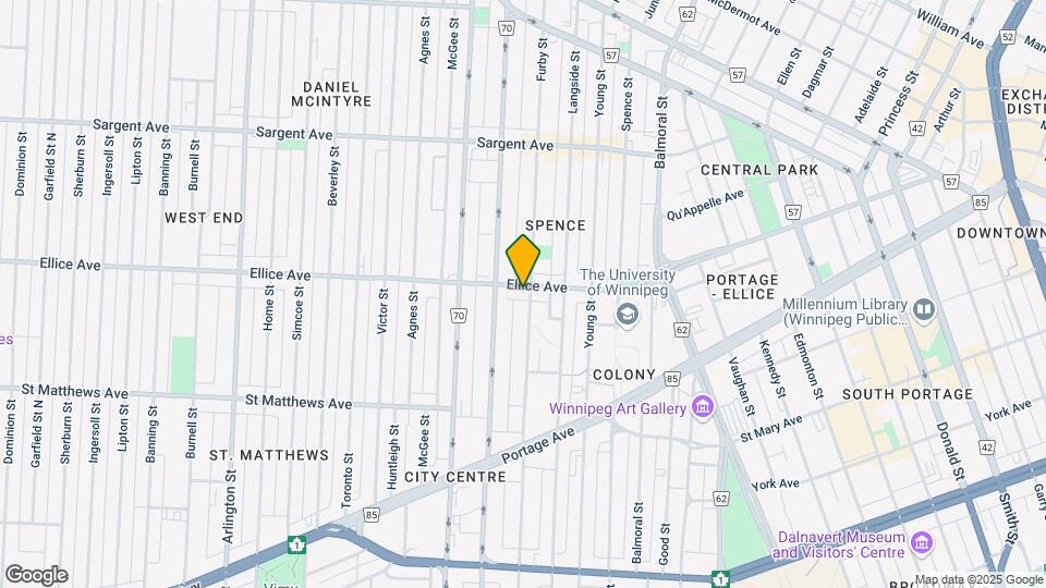 570 Ellice Ave Map and Location Details