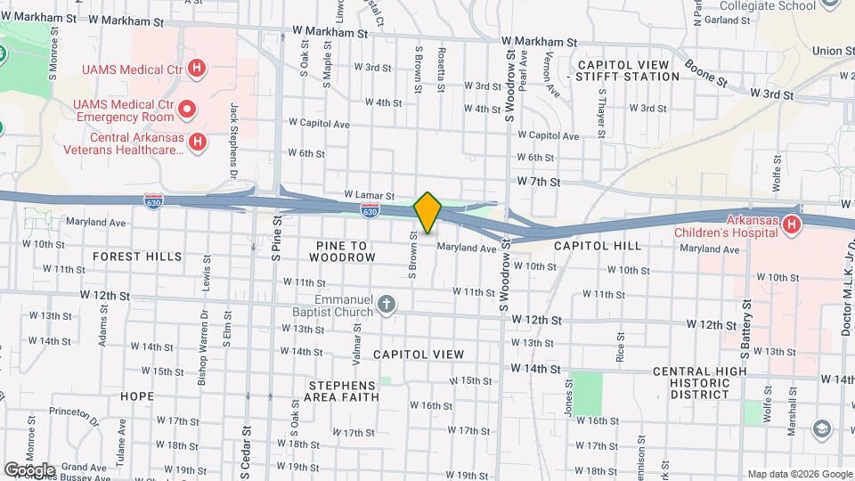 3204 Maryland Ave Map and Location Details