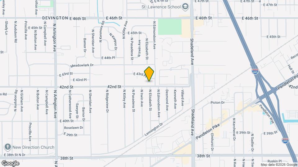 6720 42nd St Map and Location Details