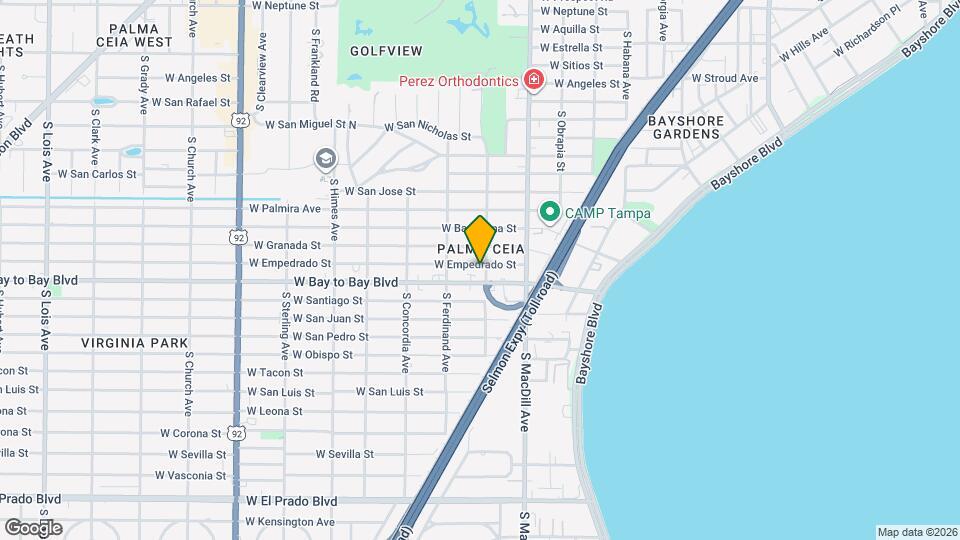 3204 W Empedrado St Map and Location Details