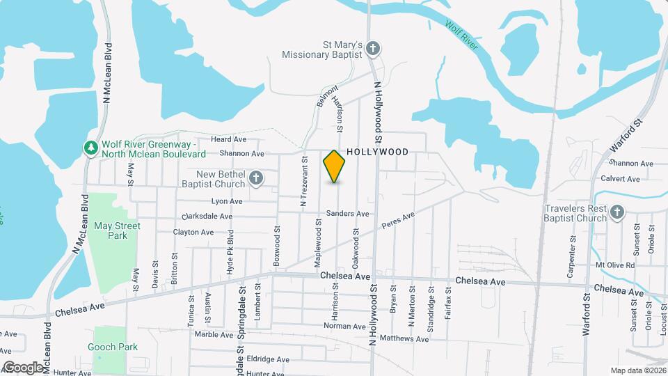 1567 Harrison St Map and Location Details