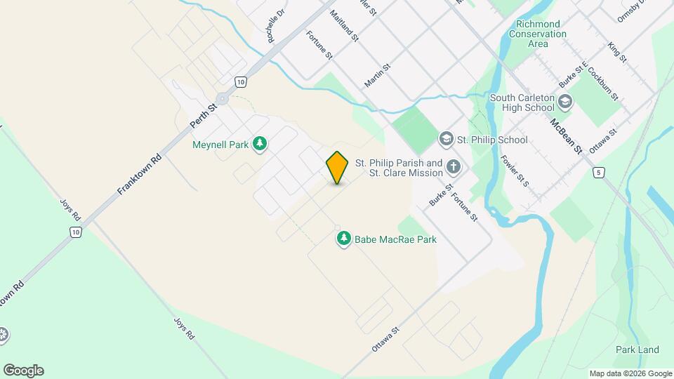 1019 Showman St Map and Location Details