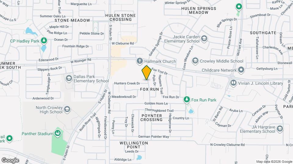 4050 Hunters Creek Dr Map and Location Details