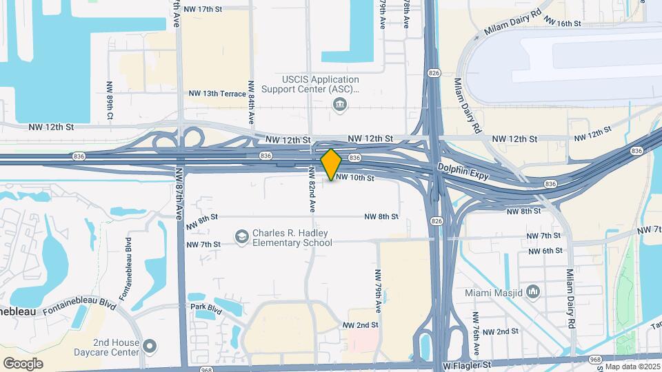 8170 NW 10th St Map and Location Details