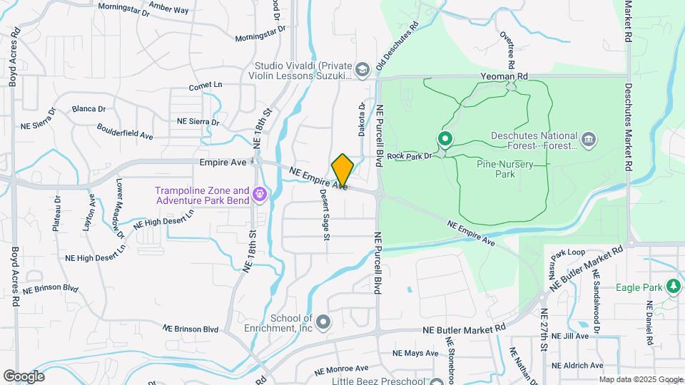 63055 Yampa Way Map and Location Details