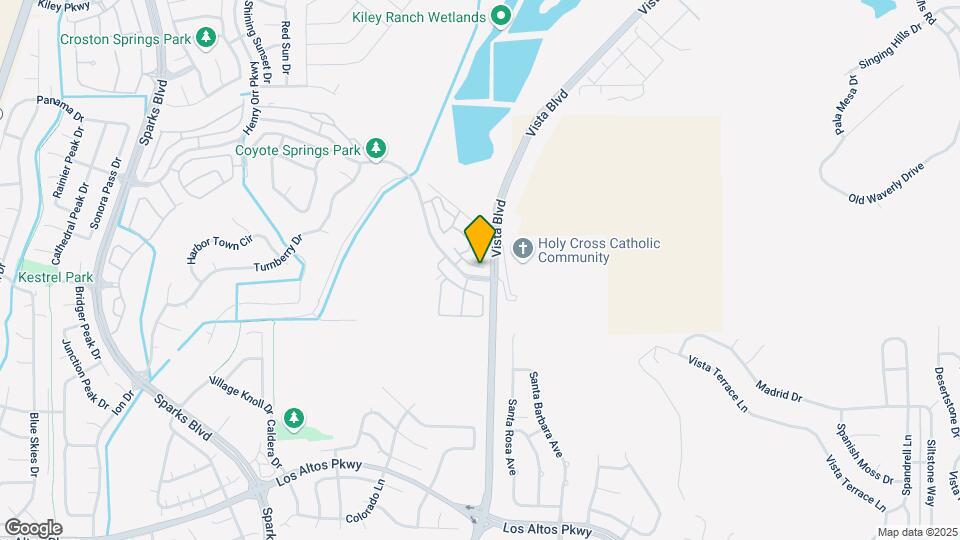 5625 Vista Luna Dr Map and Location Details