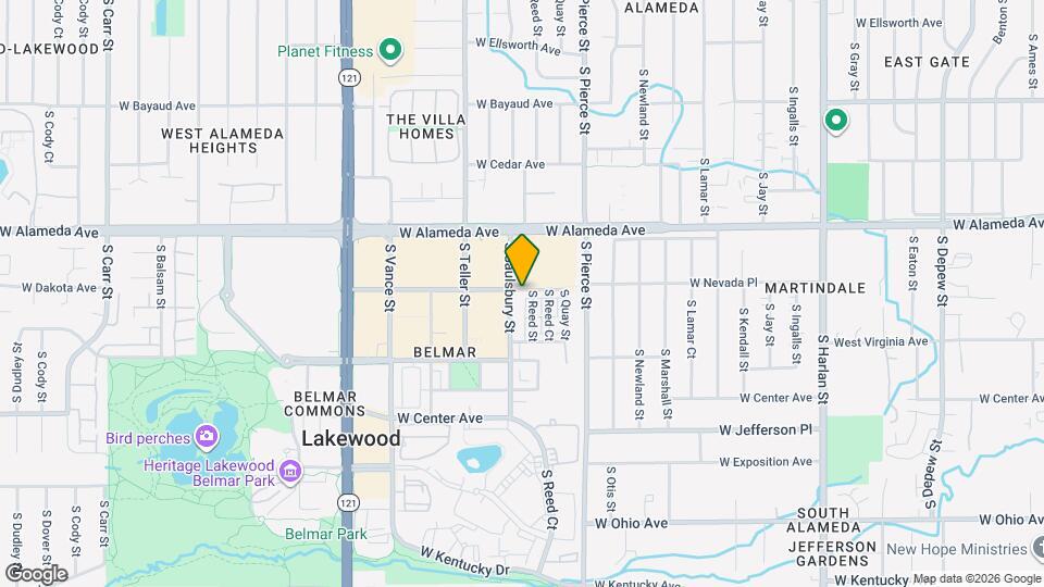 7040 W Alaska Dr Map and Location Details