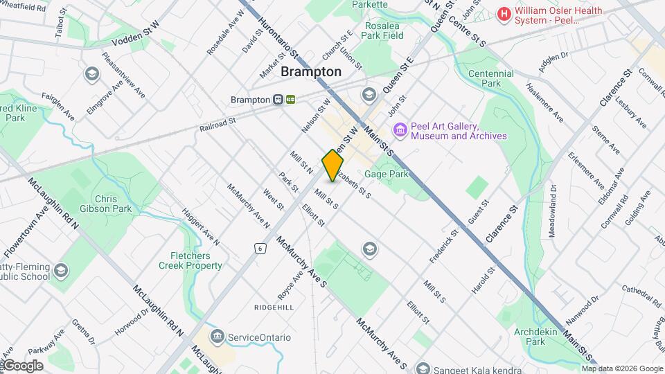 6 Byng Ave Map and Location Details