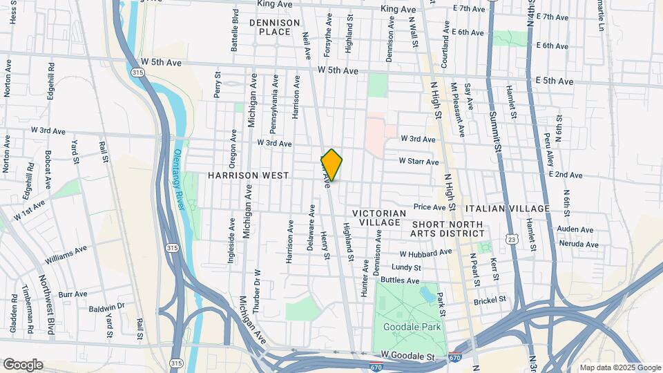 996 Neil Ave Map and Location Details