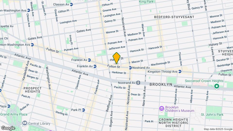 1237 Fulton St Map and Location Details