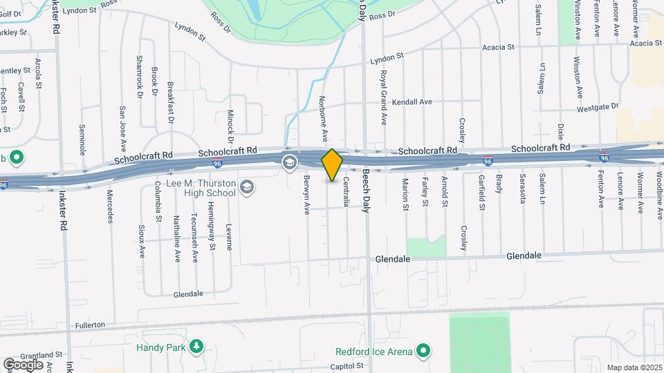 13568 Norborne Ave Map and Location Details