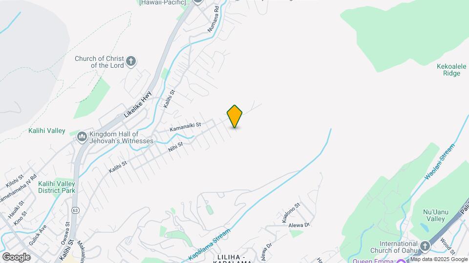 1559 Puolani St Map and Location Details