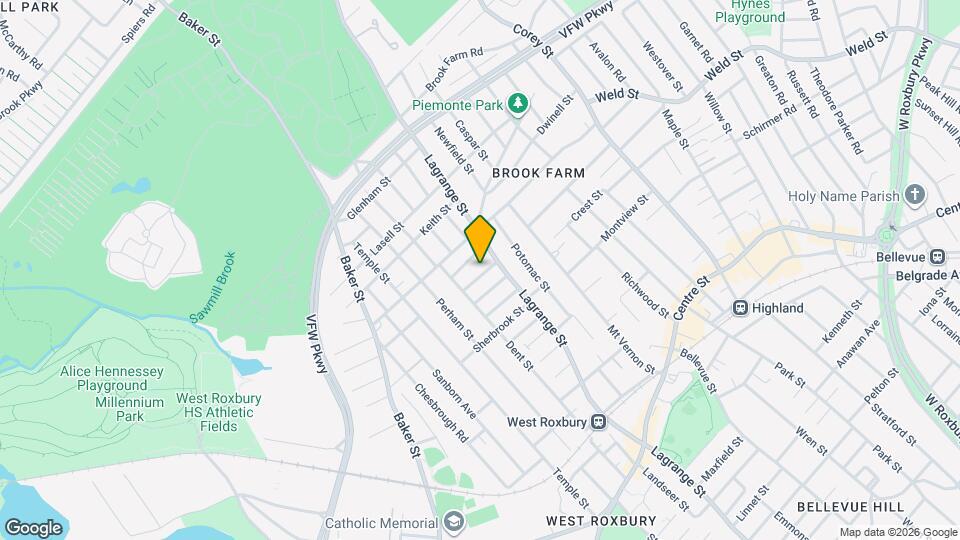 17 Wolfe St, Unit 17 Wolfe St West Roxbury Map and Location Details