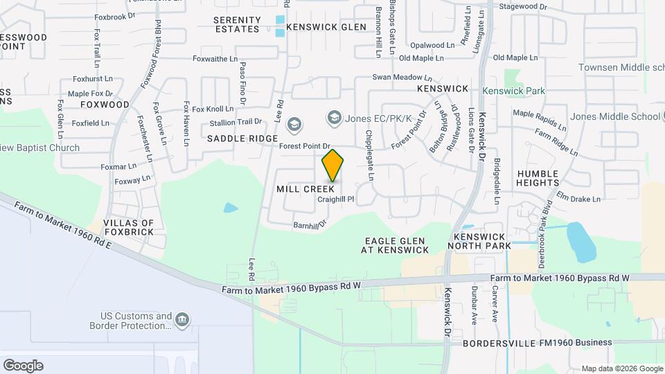 19906 Rising Star Dr Map and Location Details