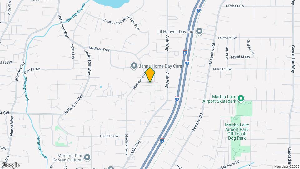 1207 145th St SW Map and Location Details