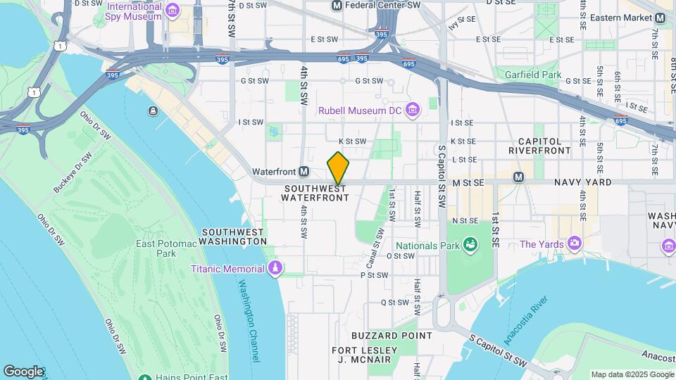 204 M St SW Map and Location Details