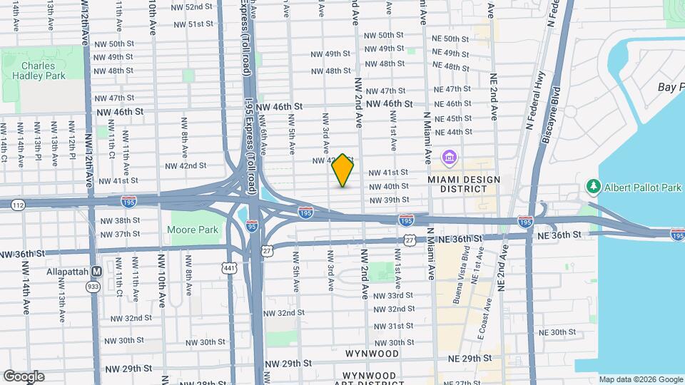 260 NW 40th St Map and Location Details
