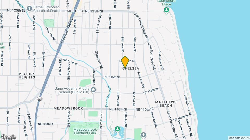 11527 39th Ave NE Map and Location Details