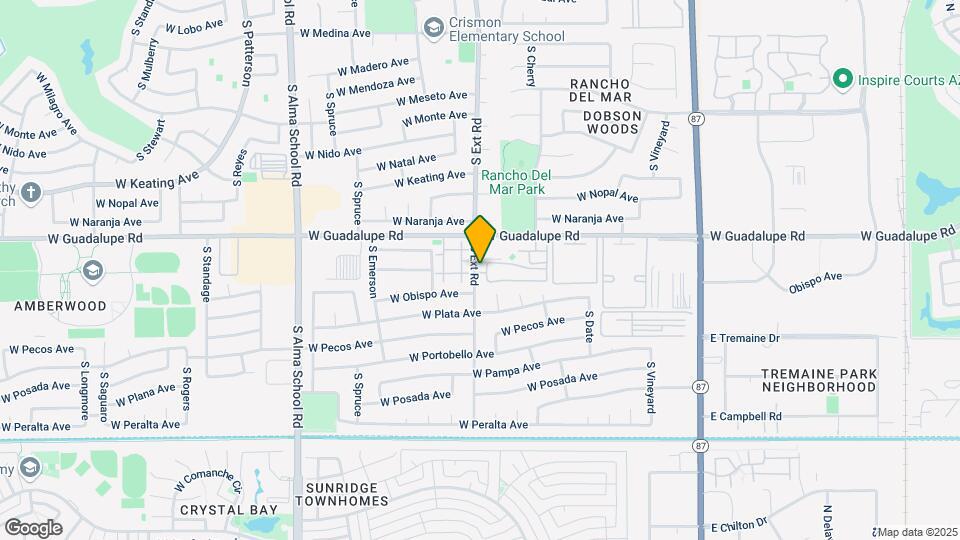 2855 S Ext Rd Map and Location Details
