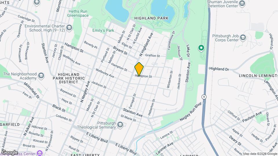 1027 Farragut St, Unit 1 Mapa y Detalles de la Ubicación