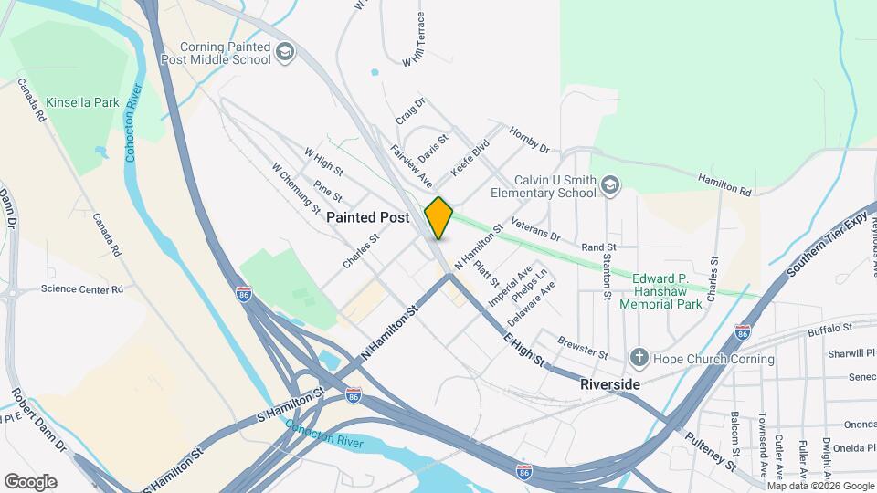 132 W High St Map and Location Details