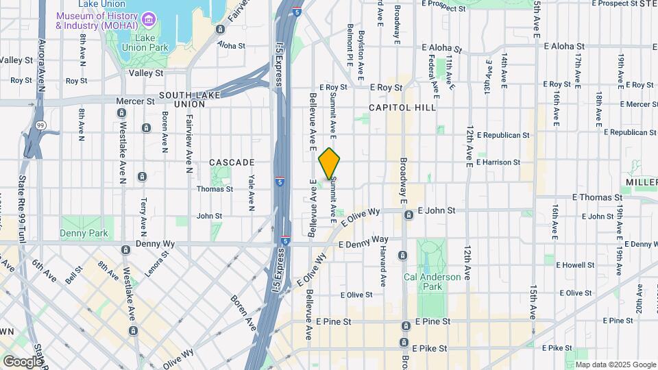 301 Summit Ave Map and Location Details