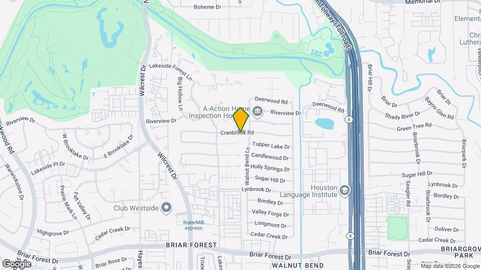 10811 Cranbrook Rd Map and Location Details