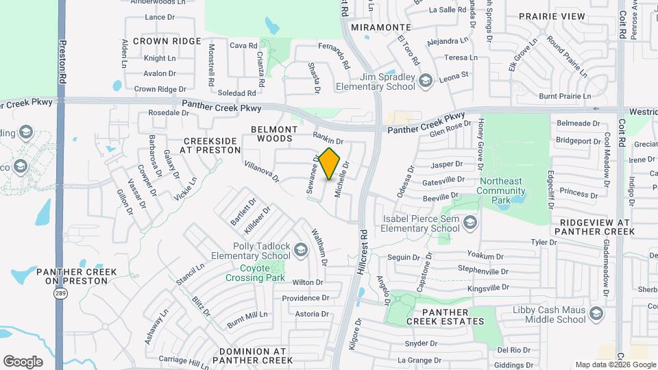 13034 Ambrose Dr Map and Location Details