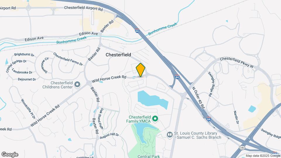 16525 Yellow Wood Dr Mapa y Detalles de la Ubicación