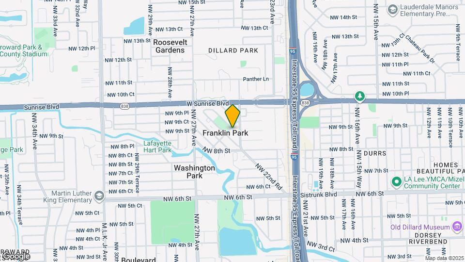 890 NW 25th Ave Map and Location Details