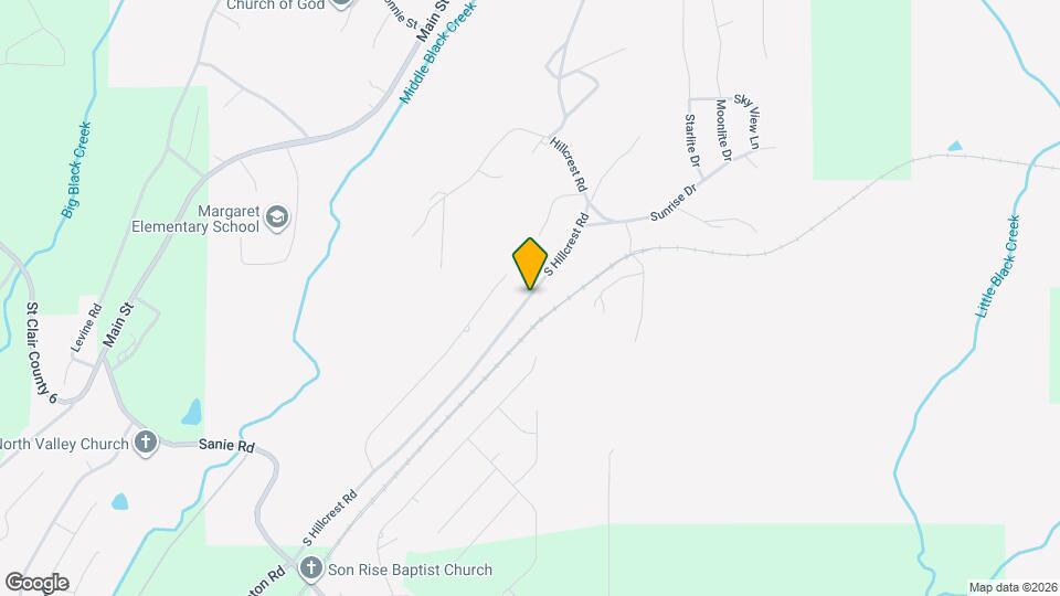 694 S Hillcrest Rd Map and Location Details