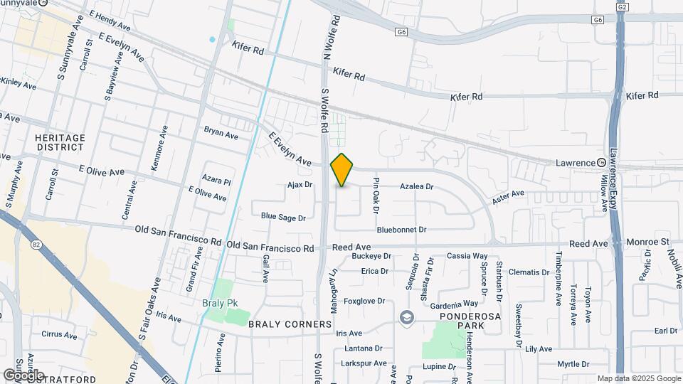 430 Palo Verde Dr Map and Location Details
