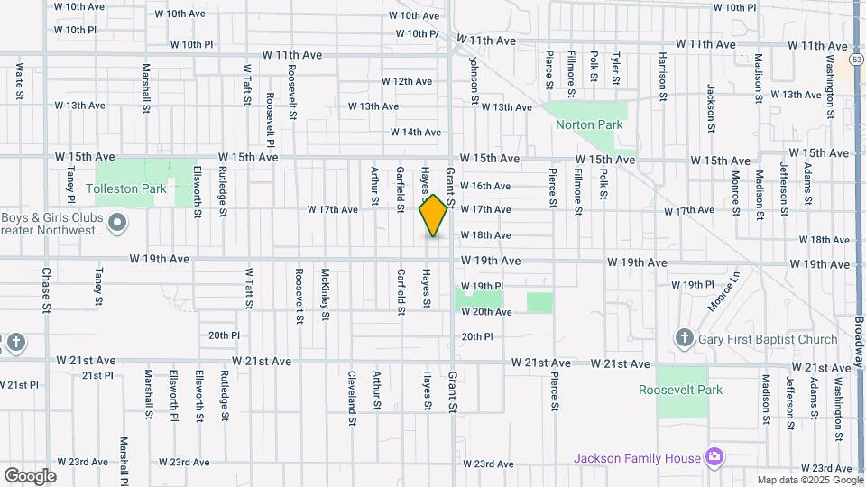 1765 Hayes St Map and Location Details