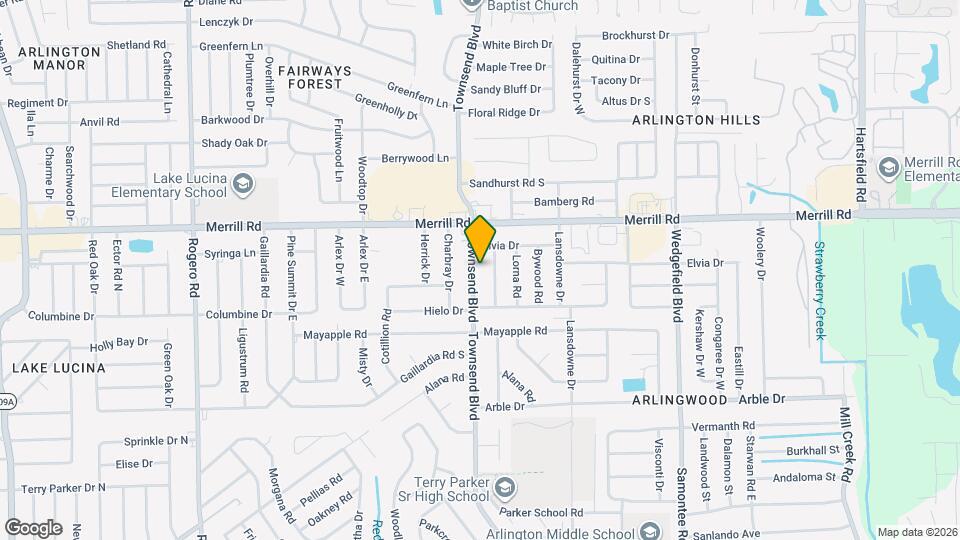 2653 Townsend Blvd Mapa y Detalles de la Ubicación